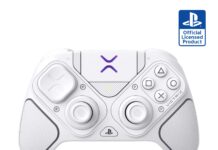 Victrix Pro BFG Reloaded Controller von Turtle Beach für PlayStation- und Xbox-Konsolen ab sofort weltweit erhältlich 1 Victrix PS Pro BFG Reloaded White (1)