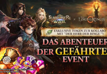 Com2uS veranstaltet in Summoners War zur Feier seiner Kollaboration mit Der Herr der Ringe ein Giveaway-Event für eine Formwandlung von Aragorn 260123 smon 800 land de
