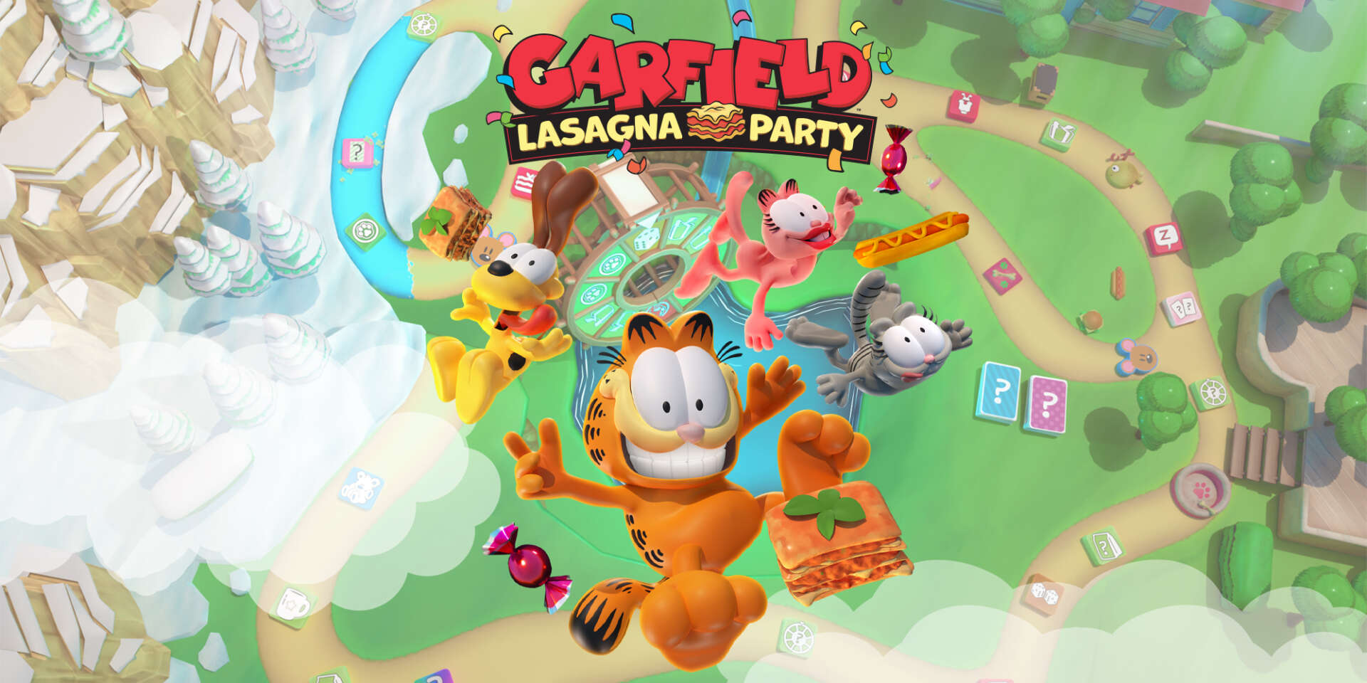 2x1 NSwitch GarfieldLasagnaParty