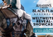 Assassin’s Creed Black Flag Resynced wird am 23. April um 18 Uhr ausführlich vorgestellt ACBFR SHOWCASE EDWARDREVEAL STATIC 16x9 200426 6PM DE