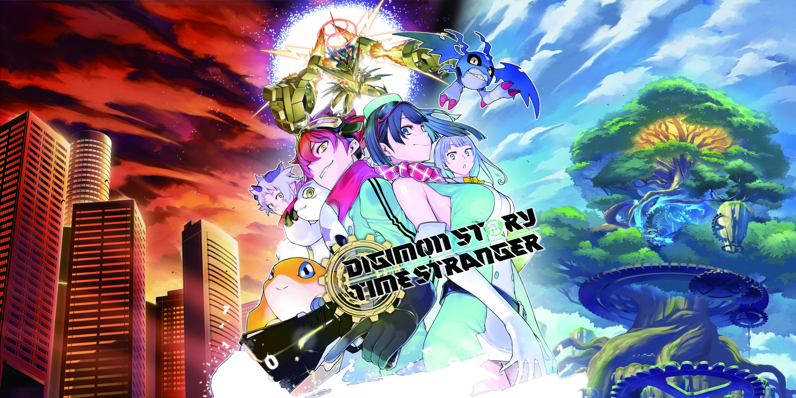 Digimon Story Time Stranger KeyArt