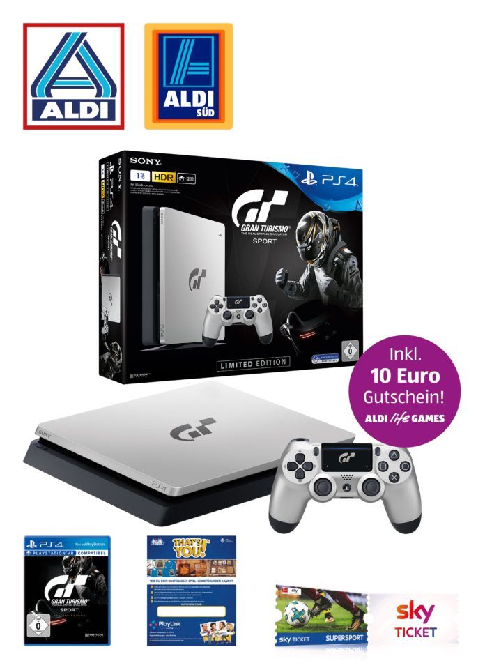 Exklusiv bei ALDI PlayStation 4 in der Gran Turismo Sport Limited Edition 01 300dpi Exklusiv bei ALDI PlayStation 4 in der Gran Turismo Sport Limited Edition 01 300dpi