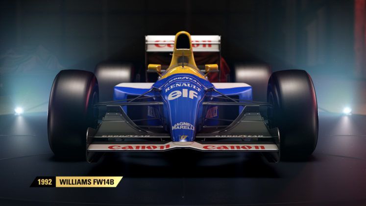 F1 2017 announce image 1992 Williams FW14B
