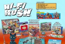 Macht Lärm! Hi-Fi RUSH erscheint als physische Version für Xbox Series X und PlayStation®5 – mit freundlicher Genehmigung von Limited Run Games! HiFiRush MockUp Market Banner ProjectArmstrong