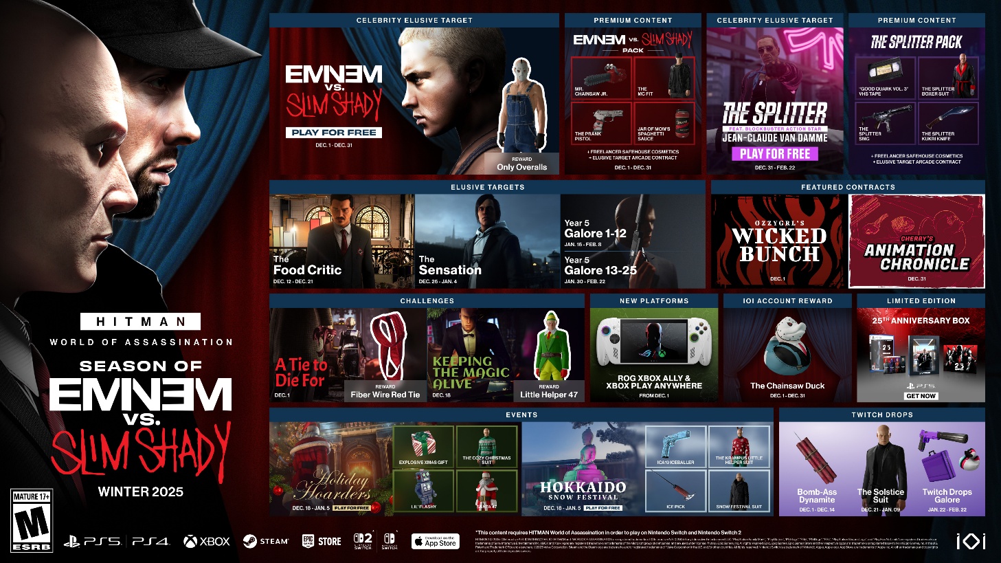 Hitman Season of Eminem vs Slim Shady