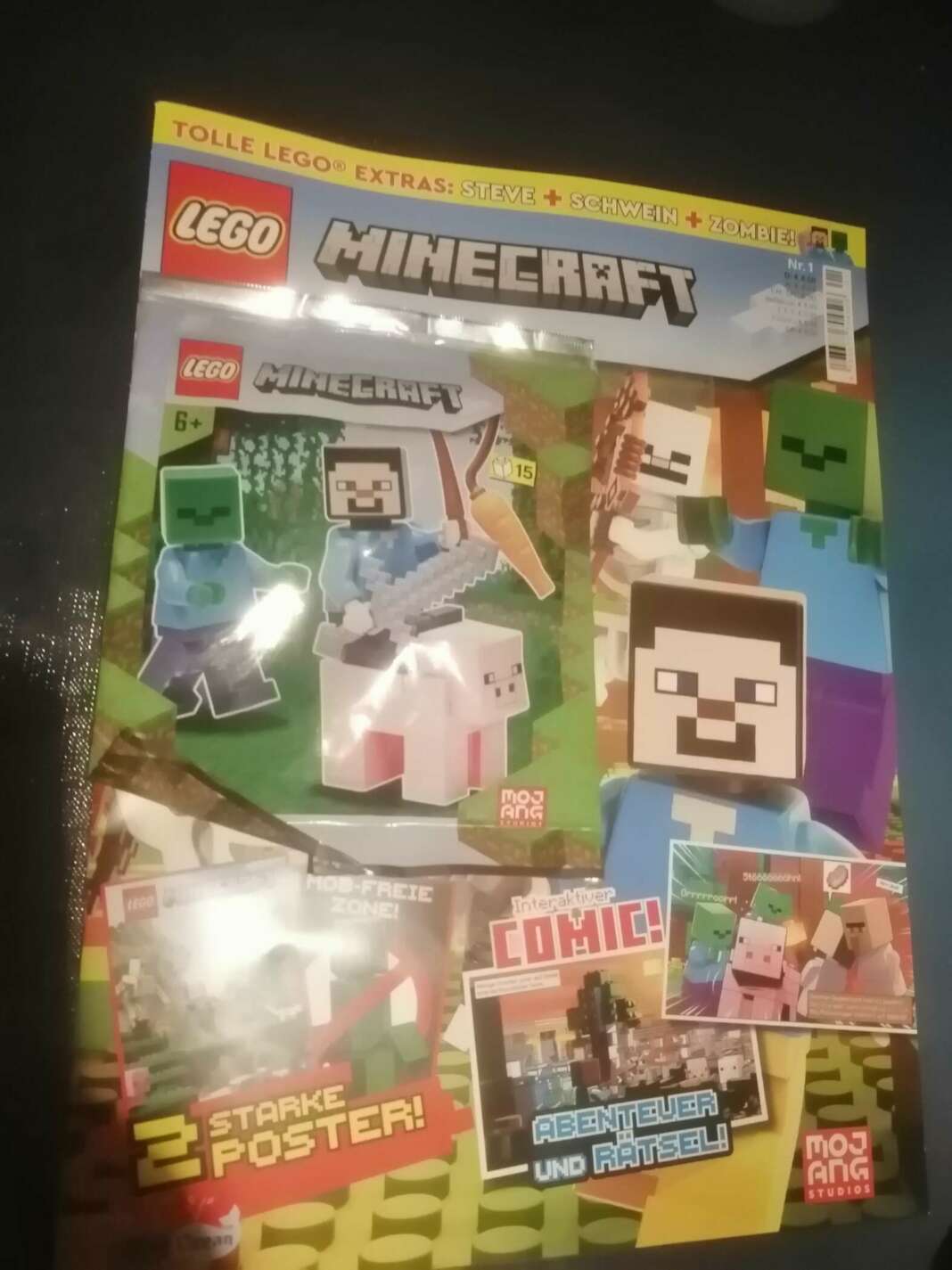 Vorstellung des Lego Minecraft Magazin Nr. 1 - AXYO