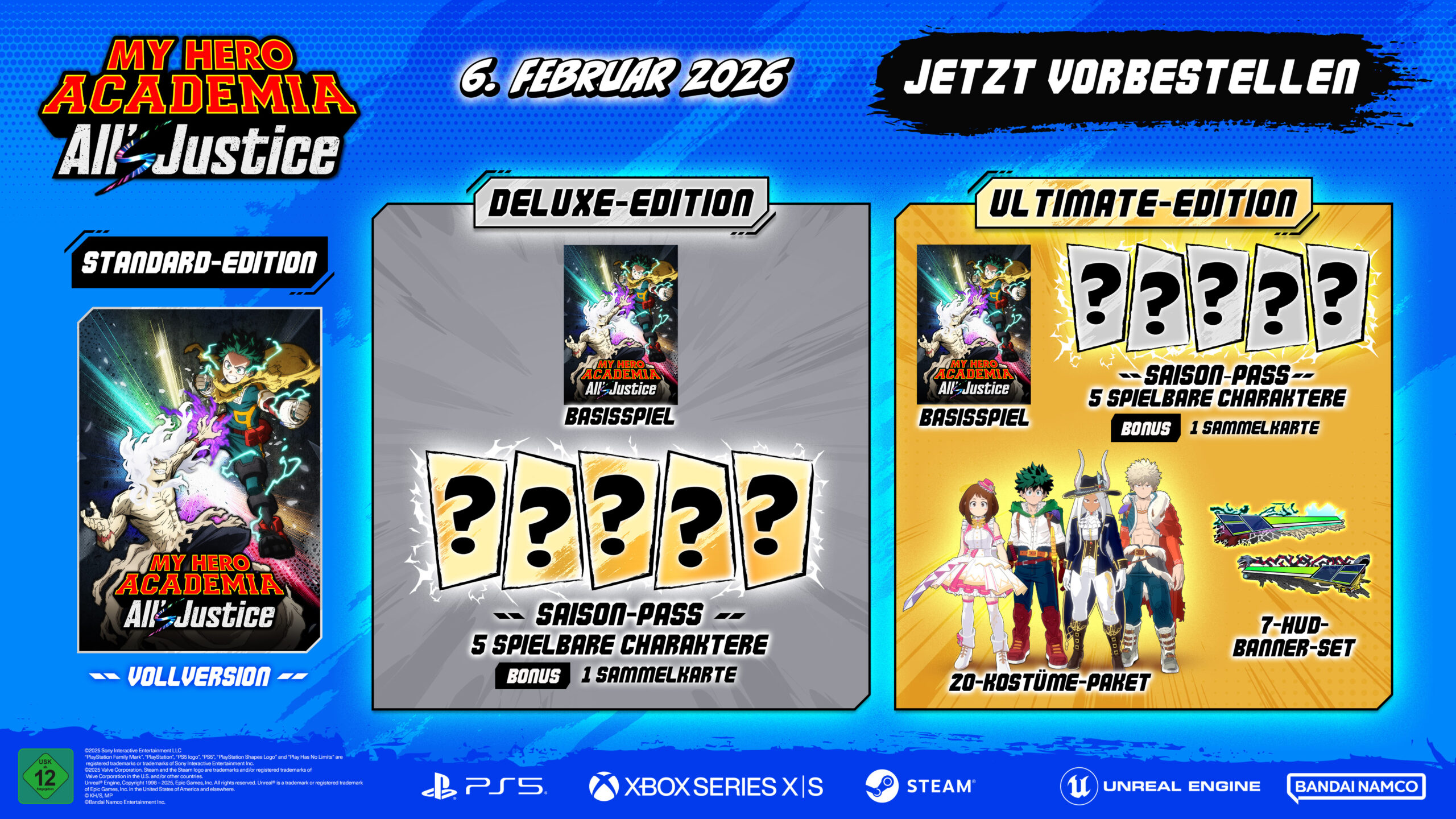 MHA All's Justice preorder DE