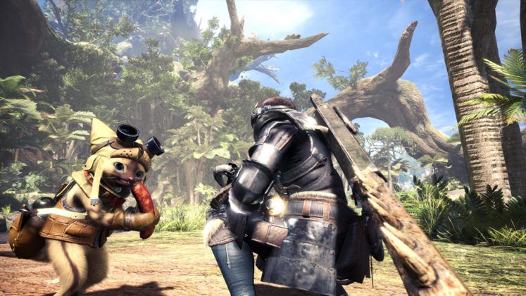 MHW Wildlands Waste Screen 012 Palico GamesCom 1502985005