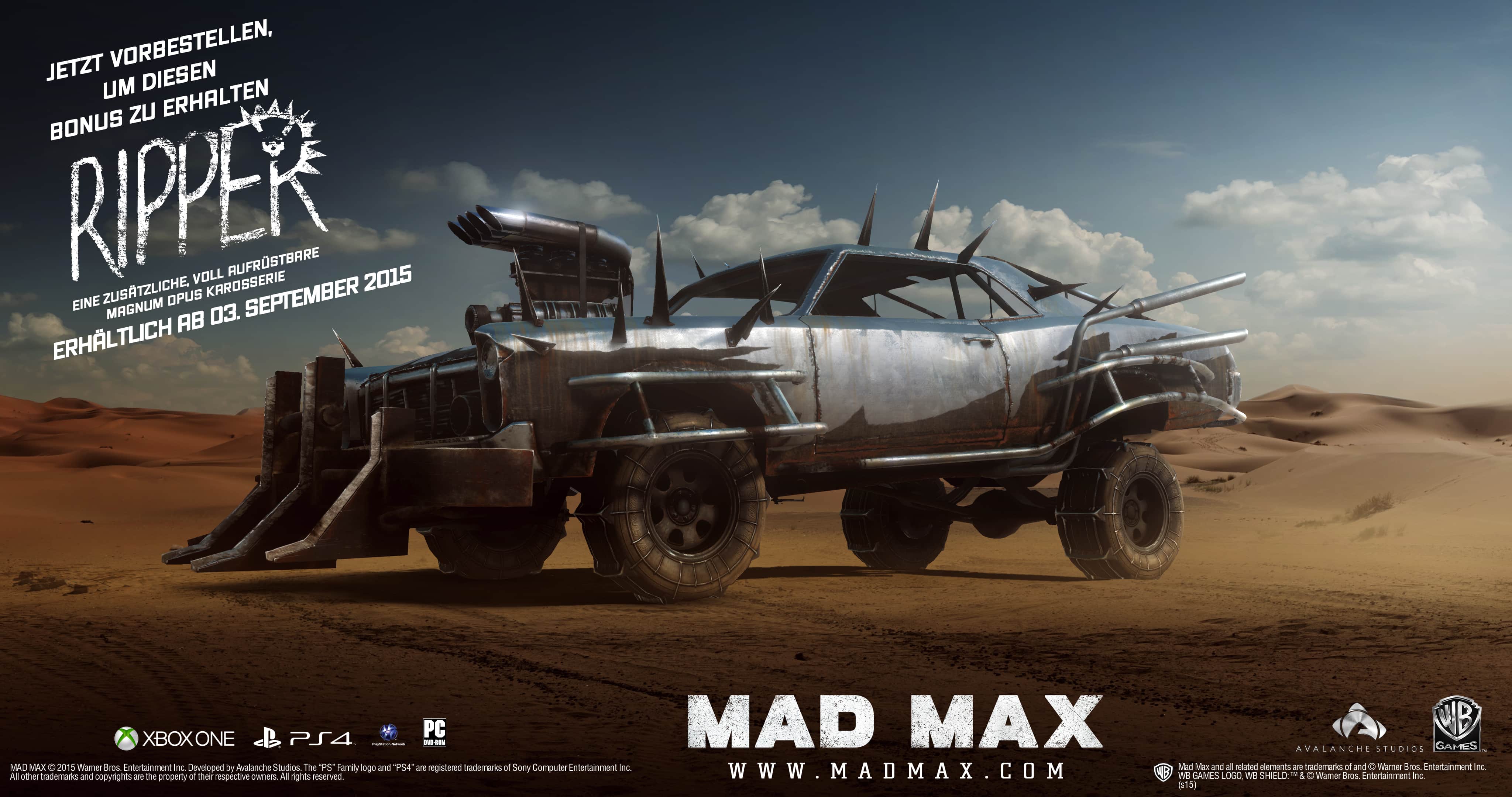 MadMax_Preorder_Ripper_GER