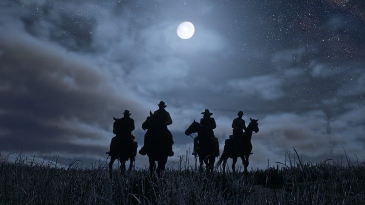 Red Dead Redemption 2 Vier Reiter