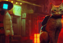 Stray Review – Cyberpunk mit Katzenprotagonisten Stray Banner