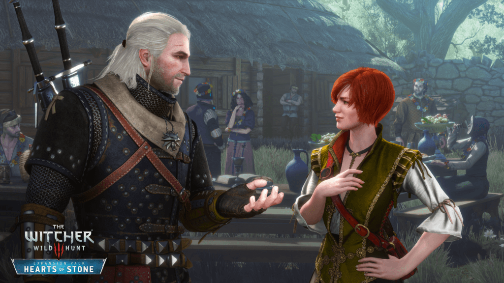 The Witcher 3 Wild Hunt Hearts of Stone Im sure the lumps nothing Geralt but Id rather not diagnose you at a party EN 1441719947