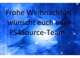 Frohe Weihnachten vom PS4Source-Team Weihnachten 1