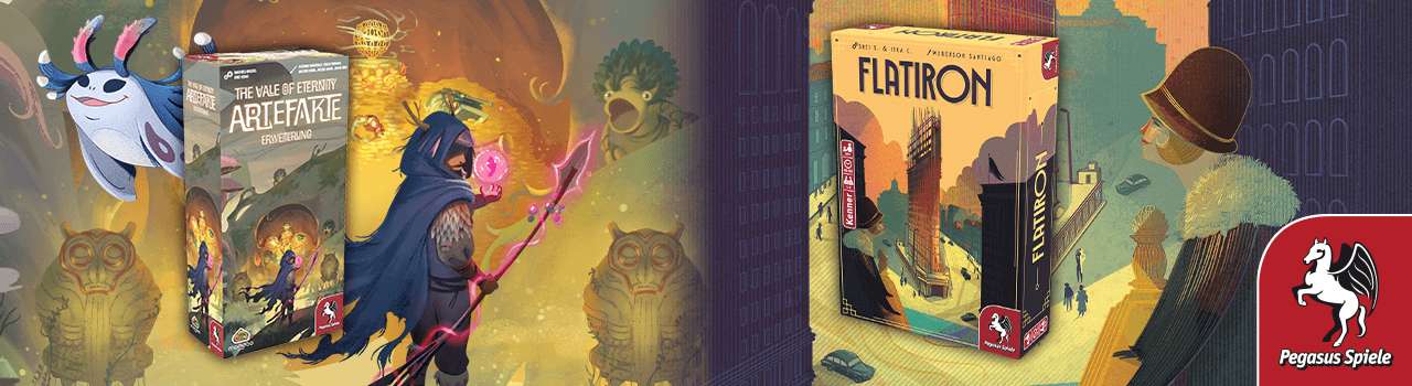 ankuendigung brettspiele flatiron vale of eternity artefakte pegasus spiele