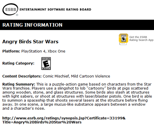 Angry Birds: Star Wars kommt anscheinend für die PS4