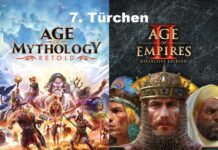 7. Türchen des AXYO Adventskalenders: 2x Age of Mythology + Immortal Pillars und 4x Age of Empires 2 für die PS5 türchen7